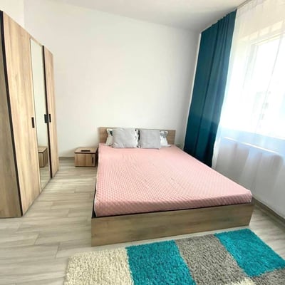 Rental of a cozy 1-room apartment with a separate kitchen and balcony, Chiajna, Bucharest, Romania